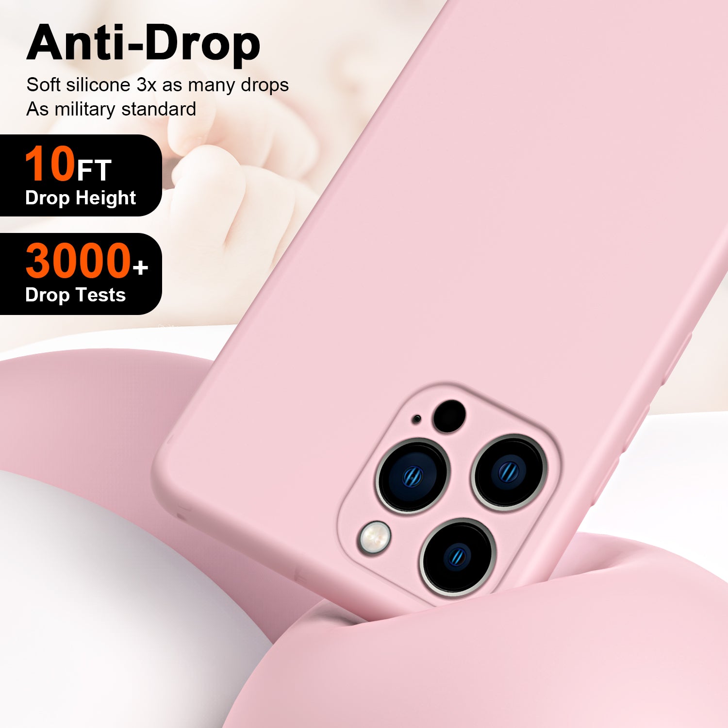 For iPhone 12 Pro Max 6.7 inch 2.2mm Thickness Anti-fingerprint Phone Case with Fiber Lining Cushion Rubberized TPU Phone Back Cover For iPhone 12 Pro Max 6.7 inch 2.2mm Thickness Anti-fingerprint Phone Case with Fiber Lining Cushion Rubberized TPU Phone Back Cover